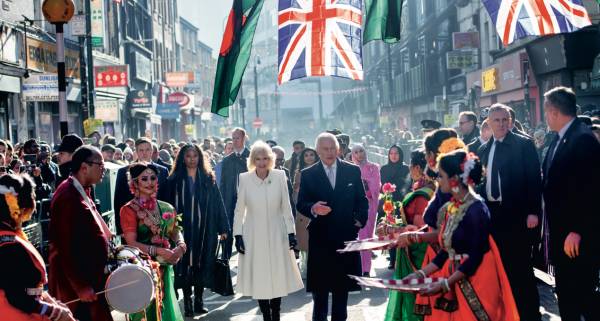 King Charles III with Queen Consort Camilla