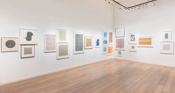 Bridget Riley at TM Gallery