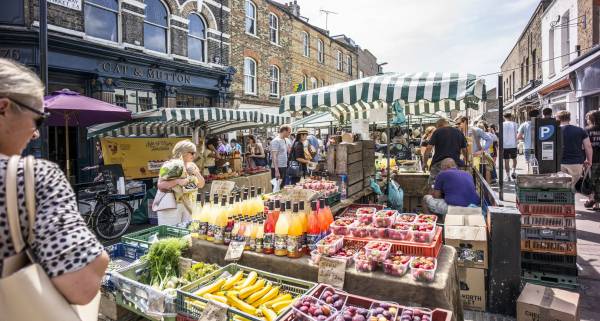 Best Food Markets London - Broadway Market