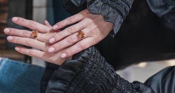 Augustine Jewels Notting Hill - Citrine rings