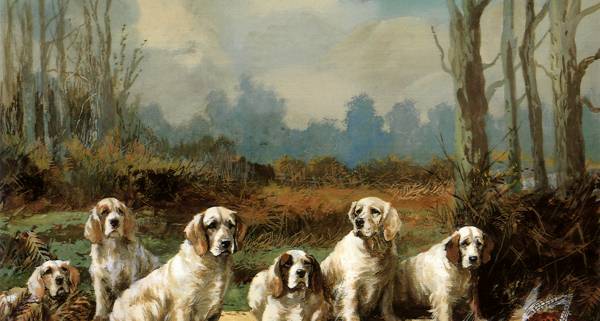  The King’s Spaniels’ by Reuben Ward Binks in a history of the royal dogs