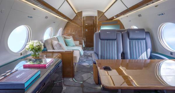 Riva Flexjet new custom cabin design.