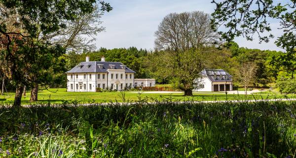 New-build heritage mansions. 