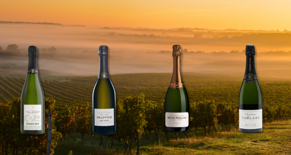 Low-sugar Champagnes.